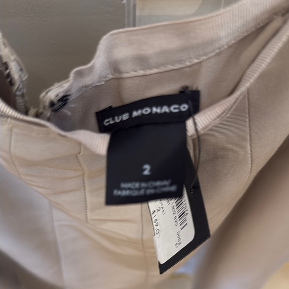 Club Monaco Light Beige Skirt